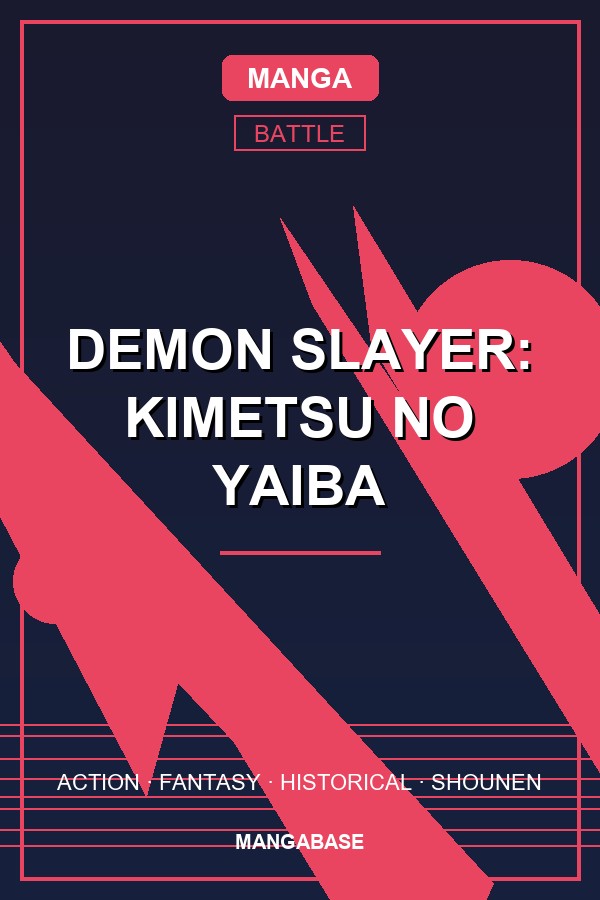 Demon Slayer: Kimetsu no Yaiba cover