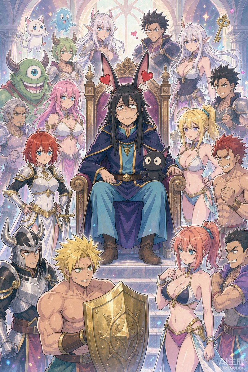 Too Many Heroes for the Demon Lord: A Comedy Manga That Flips the Usual Fantasy War